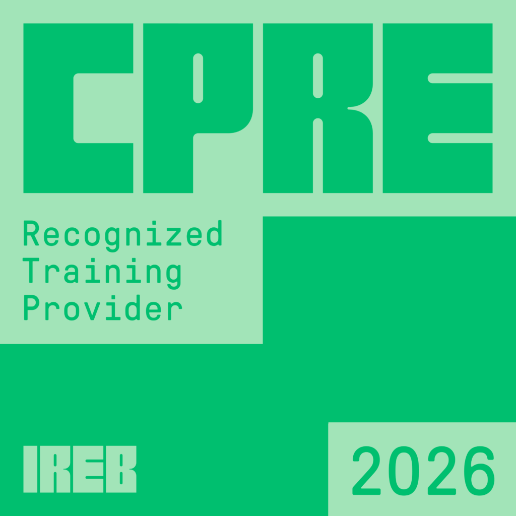 IREB CPRE Regognized Training Provider 2026 - Siegel